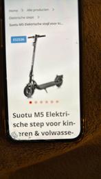 Suotu M5 Elektrische Step - Nieuwstaat!, Ophalen of Verzenden, Zo goed als nieuw, Elektrische step (E-scooter)