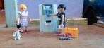 Vrouw met pinoutomaat playmobil, Ophalen of Verzenden, Zo goed als nieuw