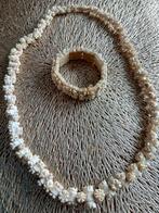 Celluloid  ketting  en armband, Ophalen of Verzenden, Overige materialen, Ketting