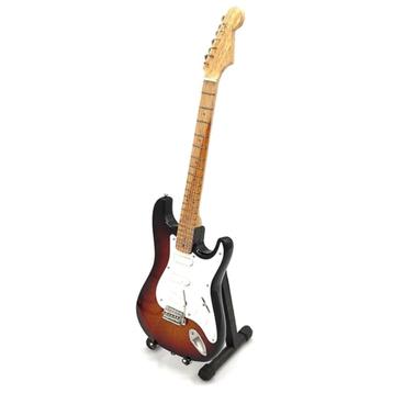 Jimi Hentrix miniatuur gitaar van hout 25cm mini guitar  beschikbaar voor biedingen