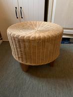 Rieten poef, Ophalen, Nieuw, Rond, Minder dan 50 cm