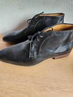 Floris van Bommel heren schoenen 44,5 (10) ZGAN, Ophalen of Verzenden, Zo goed als nieuw, Zwart