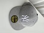 New Era 59fifty cap pet NY Yankees grijs, Pet, New Era, Gedragen, Ophalen of Verzenden