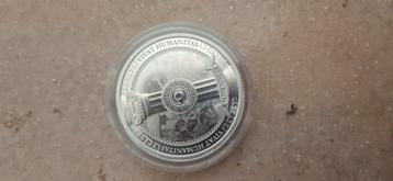 Vivat humanitas  1 oz zilver 999 beschikbaar voor biedingen