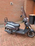 Goed onderhouden SYM Fiddle scooter grijs, Fietsen en Brommers, Ophalen of Verzenden, Zo goed als nieuw, Fiddle