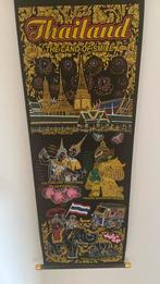 Thailand Wanddecoratie - The Land of Smile, Huis en Inrichting, Ophalen of Verzenden, Zo goed als nieuw