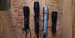 LED zaklamp / kampeerlamp Set 4 stuks, Ophalen of Verzenden, Gebruikt, Batterij