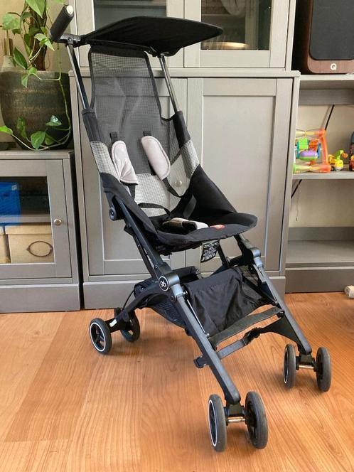 Compacte buggy GB Pockit Air + all terrain, Kinderen en Baby's, Buggy's, Zo goed als nieuw, Overige merken, Zonnekap, Ophalen
