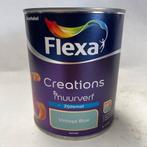Flexa Creations Muurverf Vintage Blue Blauw Zijdemat 1L, Flexa, Flexa, Blauw, Nieuw