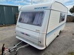 Adria Altea 430 PH ,Vastbed, Middenzit, Fiamma zakluifel, Caravans en Kamperen, Rondzit, Bedrijf, Schokbreker, 750 - 1000 kg