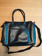 Zwarte Burkeley werktas, Sieraden, Tassen en Uiterlijk, Tassen | Damestassen, Ophalen of Verzenden, Zo goed als nieuw, Zwart, Handtas