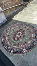Vloerkleed rond 200cm, Ophalen, Gebruikt, Rood, 150 tot 200 cm