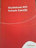 WFT schade zakelijk studieboek, Onbekend, Ophalen of Verzenden, Zo goed als nieuw, MBO