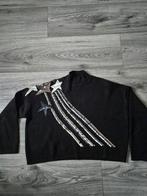 Zwarte trui met sterren - SHK Paris, Kleding | Dames, Maat 38/40 (M), Zwart, Ophalen of Verzenden, SHK Paris