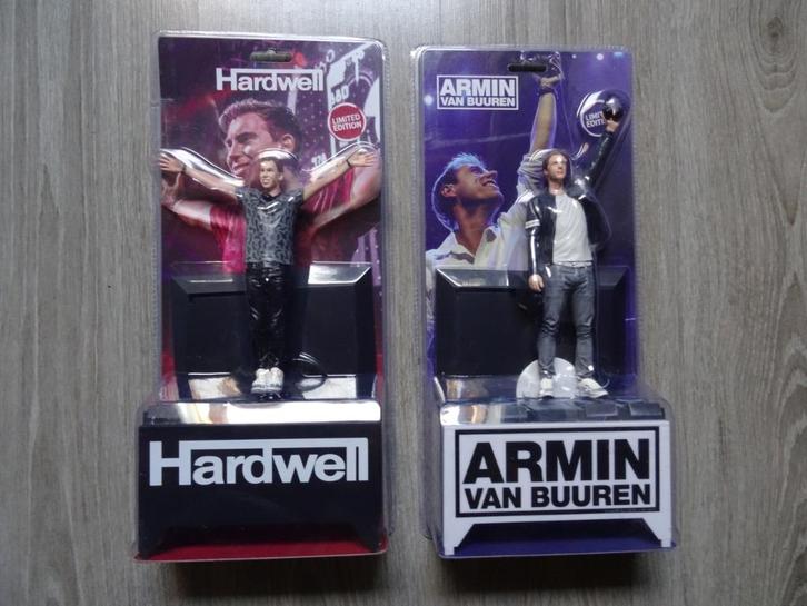 Hardwell en Armin van Buuren action figures, Verzamelen, Muziek, Artiesten en Beroemdheden, Nieuw, Pop, Beeldje of Miniatuur, Ophalen of Verzenden