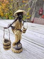 beeld brons visser waterdrager, Antiek en Kunst, Verzenden