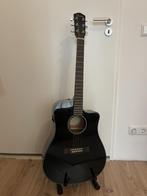 Fender CD-60SCE Black Dreadnought elektro-akoestische gitaar, Muziek en Instrumenten, Ophalen, Zo goed als nieuw, Western- of Steelstringgitaar