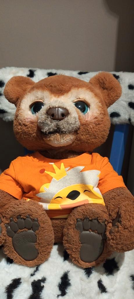 FurReal Cubby Beer - Interactieve Knuffel, Kinderen en Baby's, Speelgoed | Knuffels en Pluche, Zo goed als nieuw, Beer, Ophalen of Verzenden
