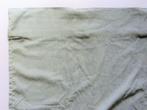 Lus gordijn 1 x grijs rib patroon polyester 145 x 250 Casa, Grijs, 100 tot 150 cm, Gebruikt, Ophalen of Verzenden