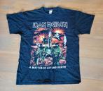 Vintage Iron Maiden T-shirt - A Matter of Life and Death  XL, Zwart, Maat 56/58 (XL), Ophalen of Verzenden, Gedragen