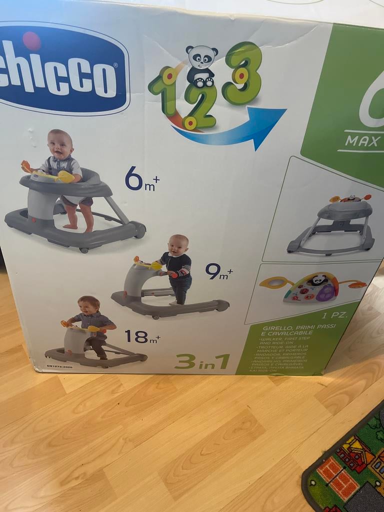 Chicco Loopstoel overcompleet 3-in-1, Ophalen of Verzenden, Gebruikt