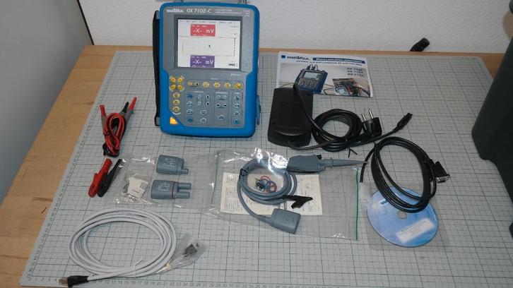 Metrix OX 7102-C digital Storage Oscilloscope oscilloscoop, Doe-het-zelf en Verbouw, Meetapparatuur, Zo goed als nieuw, Ophalen of Verzenden