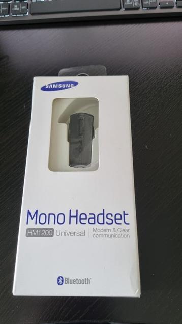  Samsung HM1200 Zwart Bluetooth Mono Headset beschikbaar voor biedingen