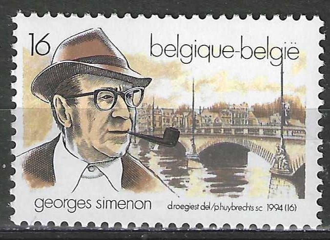 Belgie 1994 - Yvert/OBP 2579 - Georges Simenon (PF), Postzegels en Munten, Postzegels | Europa | België, Verzenden