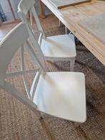 INGOLF IKEA stoelen 3 stuks, Huis en Inrichting, Stoelen, Gebruikt, Wit, Ophalen