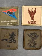 Kaveltje 5x5 borst emblemen 3, Verzamelen, Verzenden, Landmacht, Nederland, Embleem of Badge