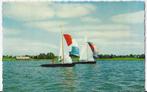 K255 ongelopen ansichtkaart nederland zeilboten, Verzenden, 1980 tot heden, Ongelopen