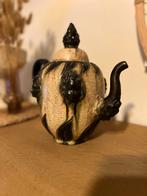 Prachtige Belgische theepot handgemaakt '50 Sylvain Sttublet, Antiek en Kunst, Ophalen of Verzenden