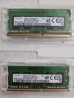 2x 4GB Samsung DDR4 Geheugen, Computers en Software, RAM geheugen, DDR4, Ophalen of Verzenden, Zo goed als nieuw, Laptop