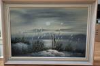 Fraai groot landschapsschilderij, Antiek en Kunst, Ophalen