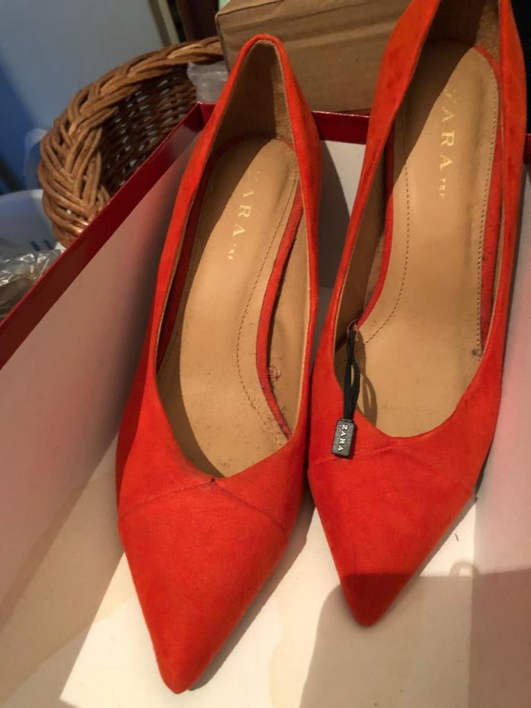 Zara Trafaluc Rode Pumps - Maat 38, Ophalen