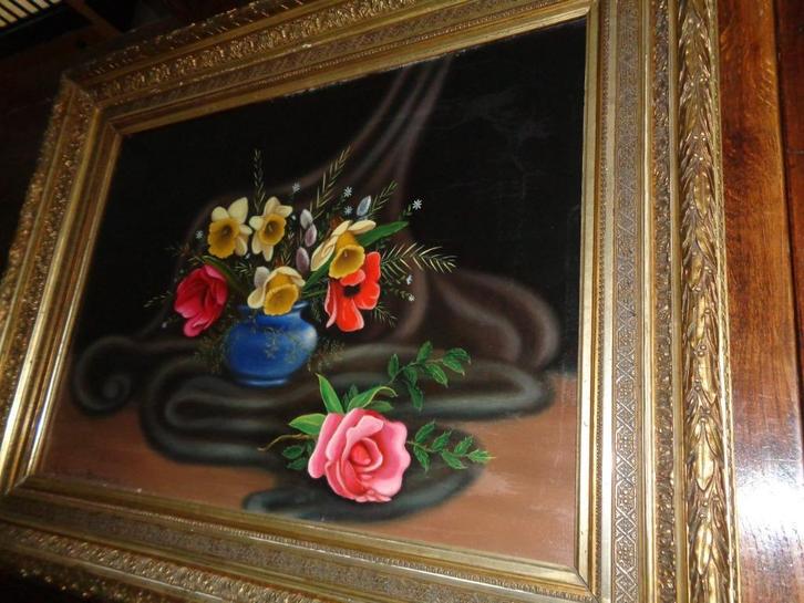 *Prachtige grote gesigneerde & gedateerde (1851) schilderij, Antiek en Kunst, Kunst | Schilderijen | Klassiek, Ophalen of Verzenden