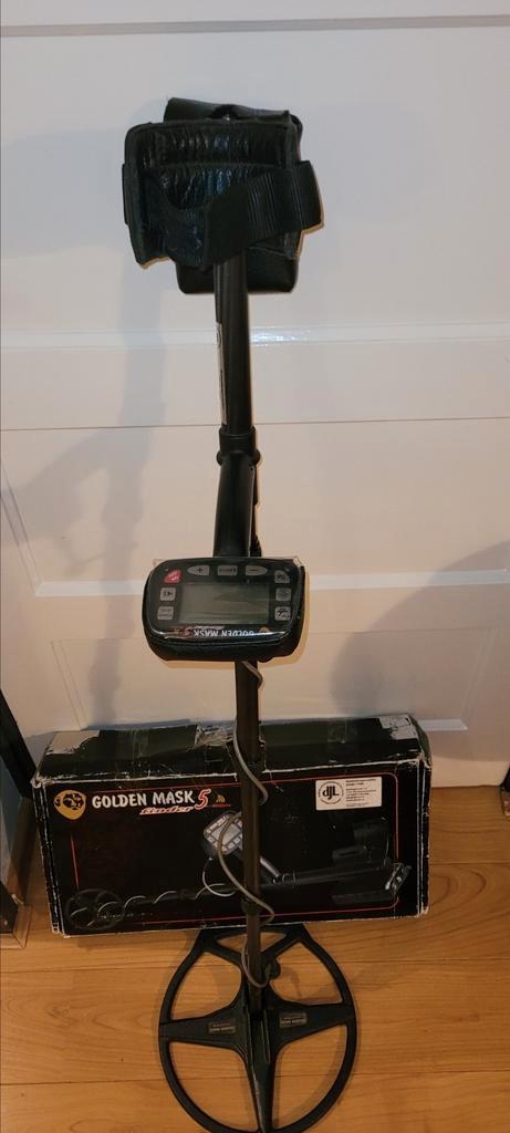 Golden mask finder 5 te koop net 30 cm schotel, Hobby en Vrije tijd, Metaaldetectors, Zo goed als nieuw, Meer dan 30 cm, Overige merken