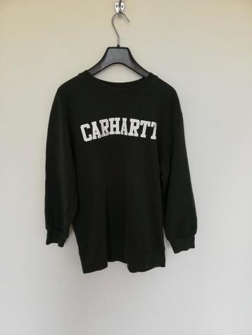 Trui Carhartt college sweat groen Maat S/36
 beschikbaar voor biedingen