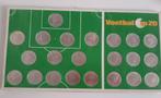 1970 Shell aluminium munten Voetbal NL team, Verzamelen, Sportartikelen en Voetbal, Ophalen of Verzenden, Gebruikt, Overige binnenlandse clubs