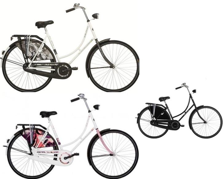 28,,,16 inch Rijklaar mooi fietsen E-bikes 120km Inruil ook, Fietsen en Brommers, Fietsen | Dames | Omafietsen, Nieuw, 53 tot 56 cm