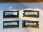 Partij Laptopgeheugen – DDR3 & DDR2, Computers en Software, RAM geheugen, Ophalen of Verzenden, Gebruikt, DDR2, Laptop