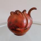 Art Deco vaas Fons Deckers Vintage, prachtig oranje keramiek, Antiek en Kunst, Ophalen of Verzenden