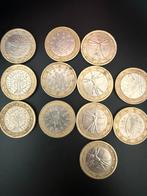 Zeldzame 1€ munten, Ophalen, 1 euro, Setje