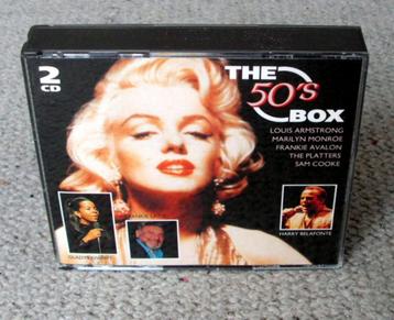 The 50's Box Original Artists – Hits 40 nrs 2CD 1988 ZGAN beschikbaar voor biedingen