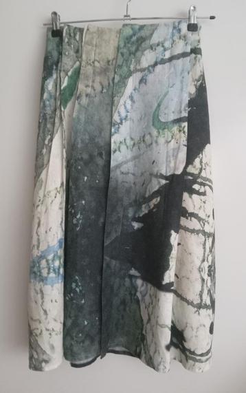 Crea Concept linnen batik rok, maat M beschikbaar voor biedingen