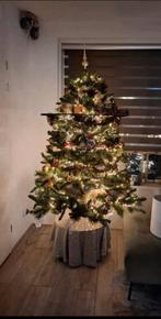Mooie kunstkerstboom +- 1.80 m inclusief accessoires, Huis en Inrichting, Woonaccessoires | Kunstplanten en Kunstbloemen, Ophalen