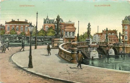 (378-322-019) Amsterdam Blauwbrug, Verzamelen, Ansichtkaarten | Nederland, Noord-Holland, Verzenden