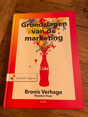 Bronis Verhage - Grondslagen van de marketing beschikbaar voor biedingen