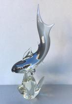 Murano glazen sculptuur. Haai, Antiek en Kunst, Antiek | Glas en Kristal, Ophalen of Verzenden