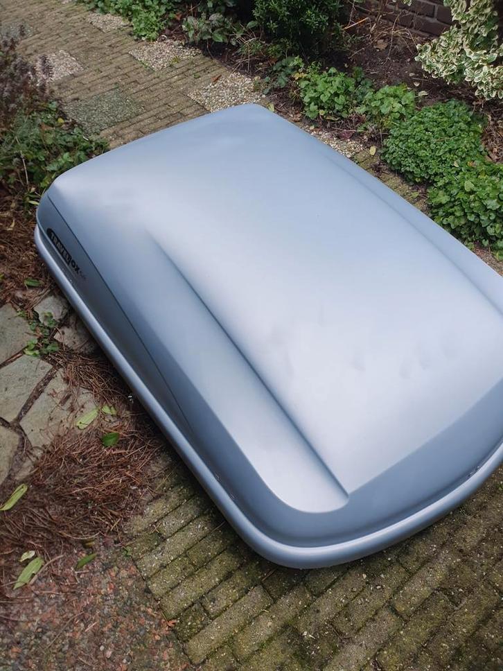 Hapro Travelbox 4.0MF dakkoffer | 400 liter inhoud | 80 kg, Auto diversen, Dakkoffers, Zo goed als nieuw, Ophalen